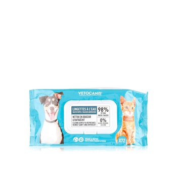 Vetocanis Pet Cleansing Wipes x 72