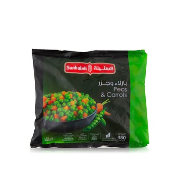 Sunbulah Frozen Peas And Carrots 450G