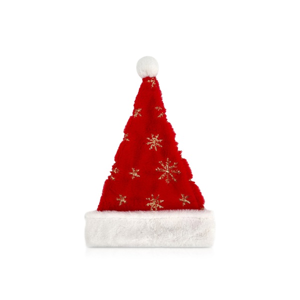 Christmas Magic Deluxe Santa Hat with Icicles