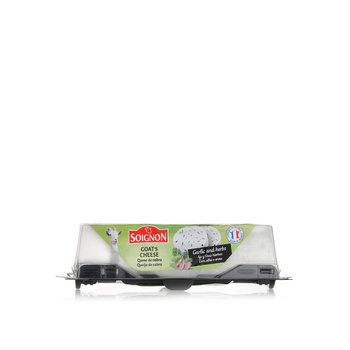 Soignon Goat Cheese Log with Garlic 125g
