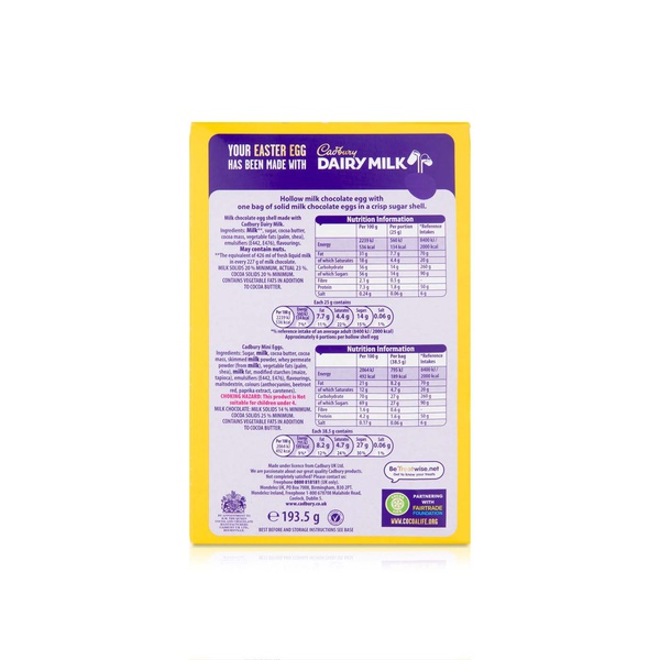 Cadbury Mini Eggs Large Egg 193g