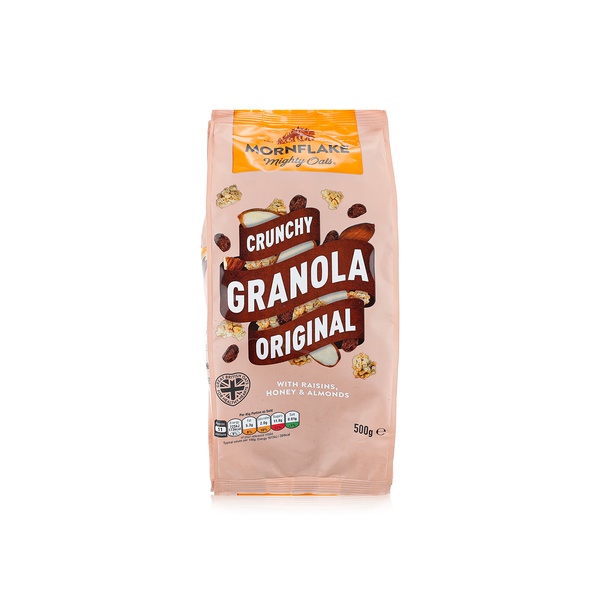 Buy Mornflake original crunchy granola 500g in UAE
