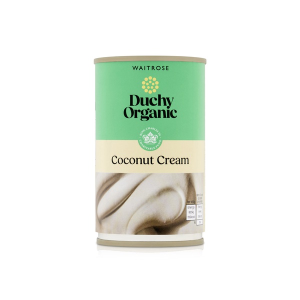 Waitrose Duchy Organic Coconut Cream 160ml