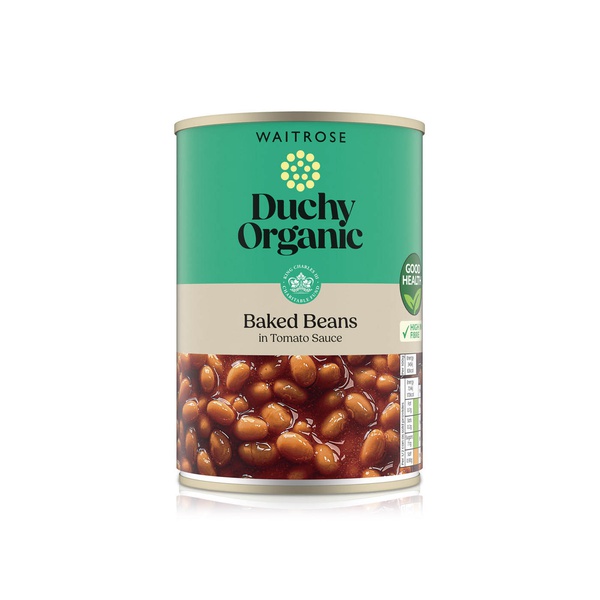 Waitrose Duchy Organic Baked Beans in Tomato Sauce 420g