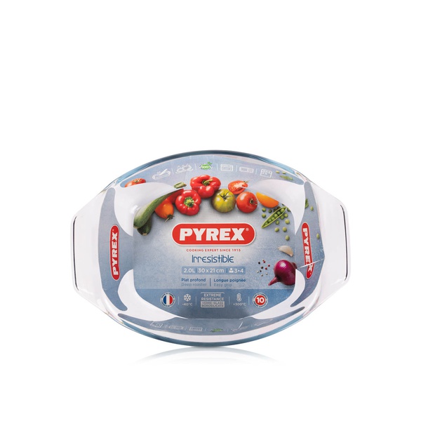 Pyrex Optimum Oval Roaster 2 litre
