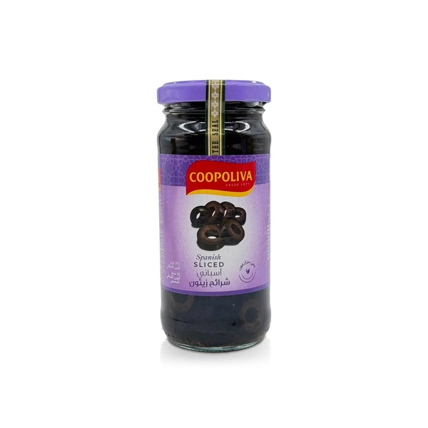 Coopoliva Sliced Spanish Black Olives 114g