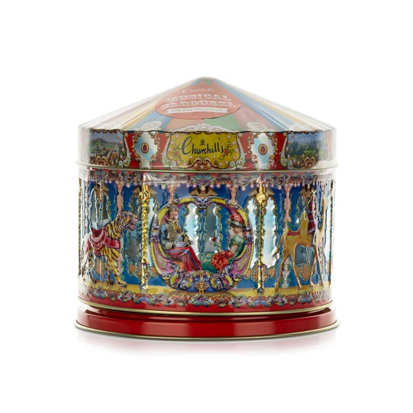 Churchills Vanilla Fudge Musical Tin 300g