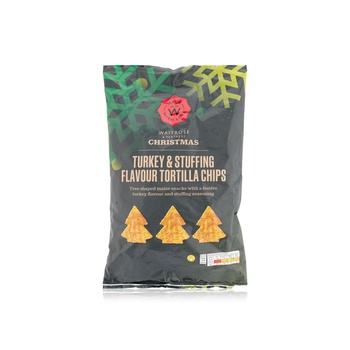 Waitrose Christmas Turkey and Stuffing Tortilla Chips 200g