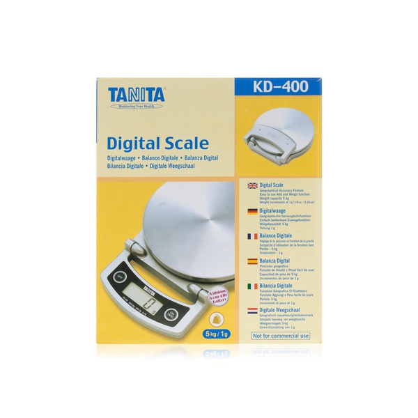 Tanita Digital Black Weighing Scale 5kg