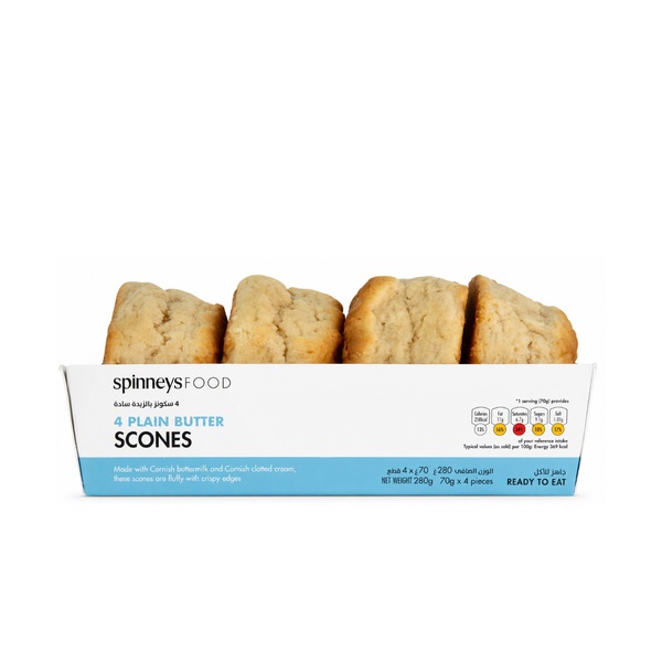 Spinneysfood Plain Butter Scones 280g