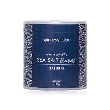 Spinneysfood Natural Sea Salt Flakes 125g