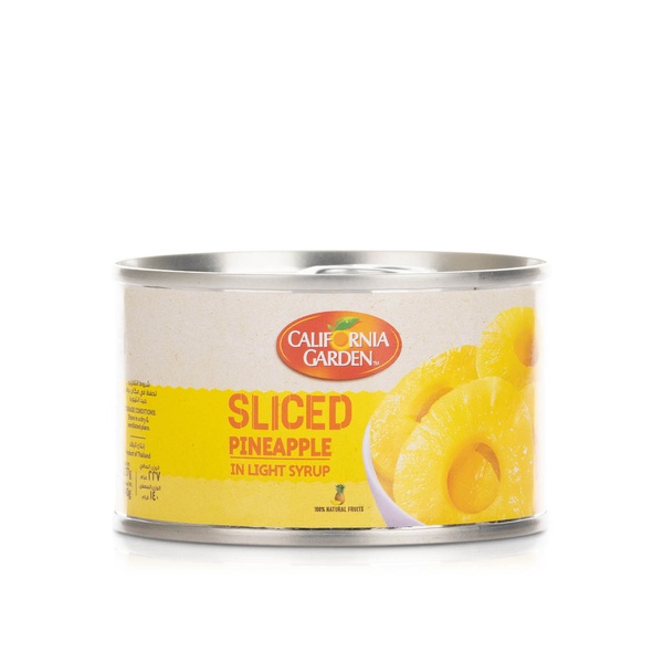 Buy California Garden pineapple slices in syrup 227g in UAE