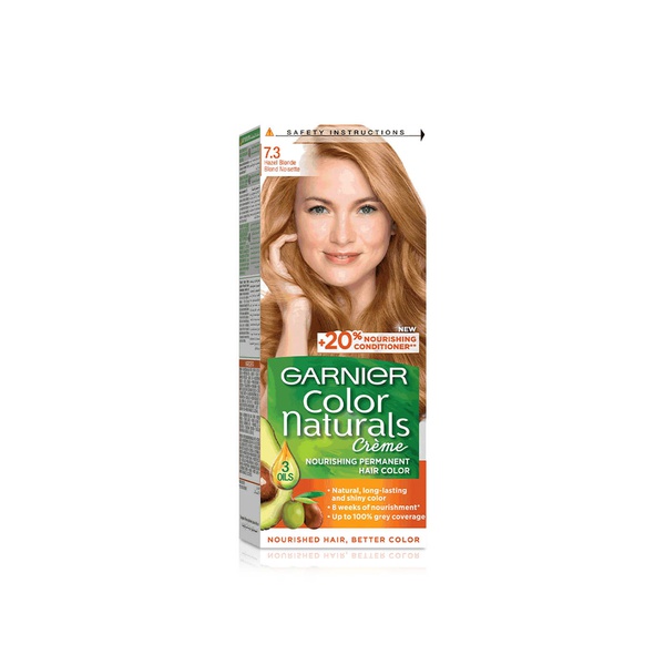 Garnier Colour Naturals Cream 7.3 Hazel Blonde Permanent Hair Dye