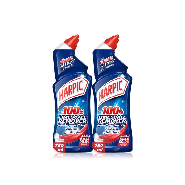 Harpic power plus original toilet cleaner 750ml twin pack Spinneys UAE