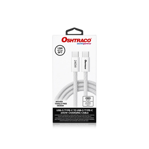Oshtraco Type C Charging Cable 240W