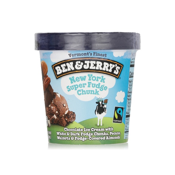 اشتري Ben and Jerrys New York super fudge chunk ice cream 476g في الامارات
