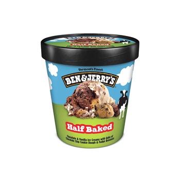 Ben & Jerry's Half Baked Ice Cream 473Ml