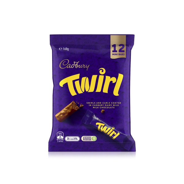 Cadbury Twirl Bars Sharepack x 12