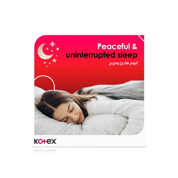 Kotex Overnight Maxi Protect Pads with Wings 24s
