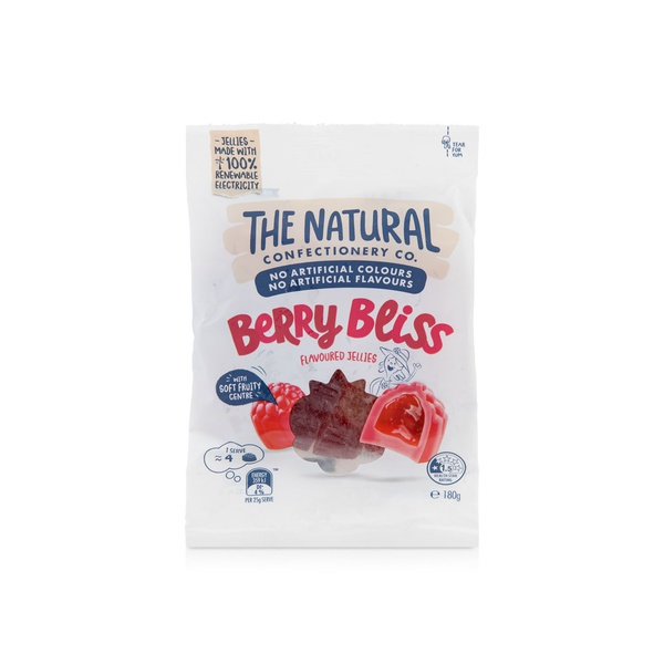 The Natural Confectionery Co. Berry Bliss Flavoured Jellies 180g
