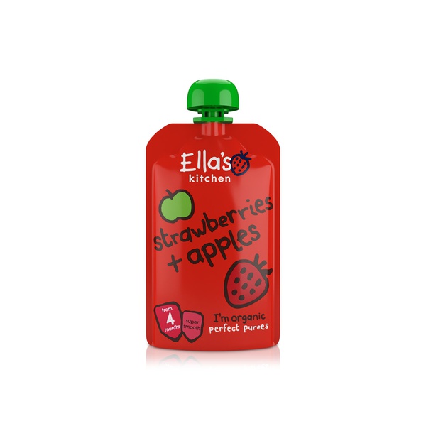 Ella's Kitchen Strawberries & Apples 4+ Months 120g