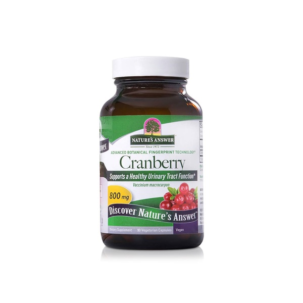 Nature's Answer Cranberry 800mg  Capsules x 90