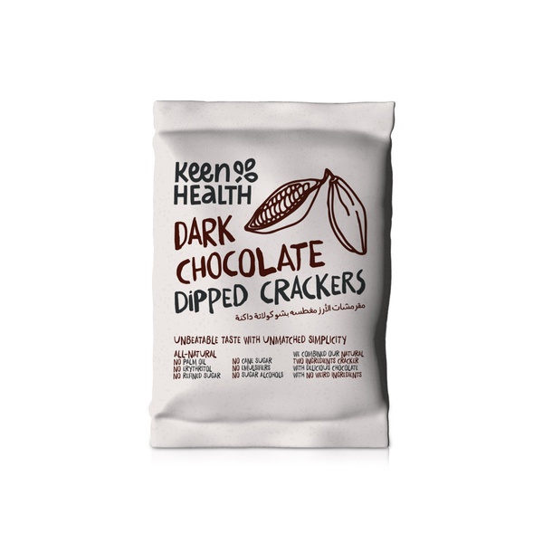 Keen Health Dark Chocolate Dipped Crackers Biscuits 9g
