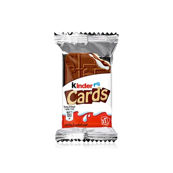Kinder Cards Chocolate Biscuits 25.6g