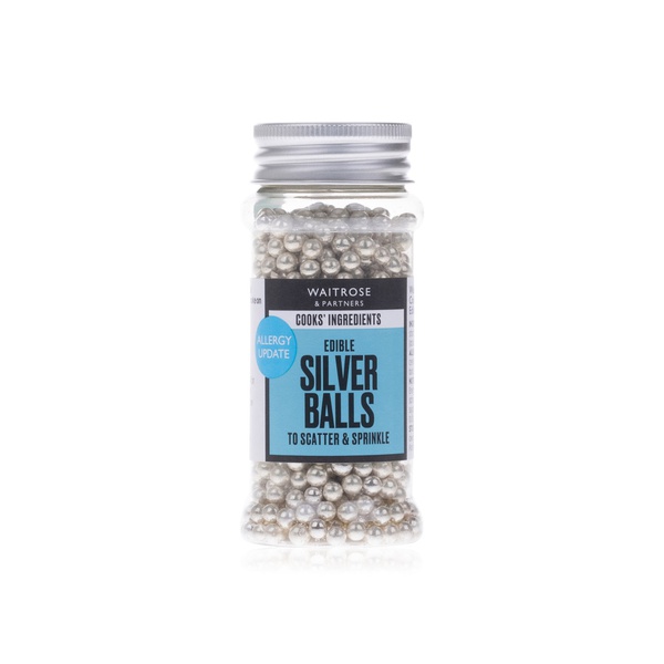 Waitrose Cooks' Ingredients Silver Balls 80g