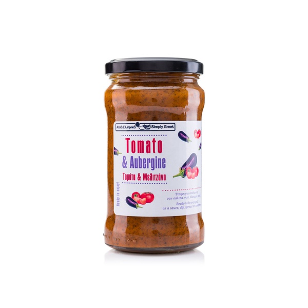 Simply Greek Tomato and Aubergine Sauce 280g
