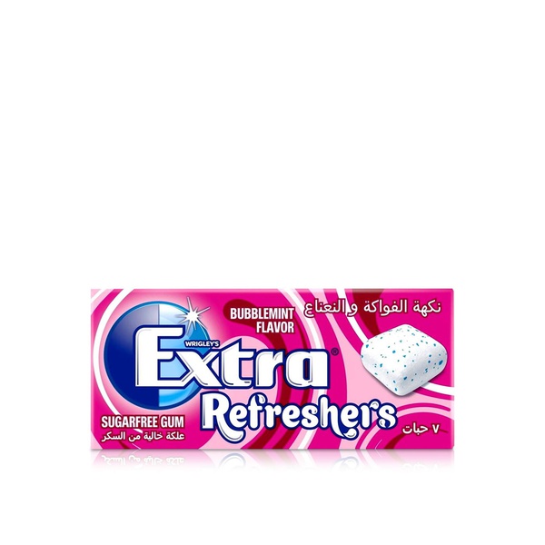 Wrigley's Extra Refreshers Bubblemint Sugar Free Gum