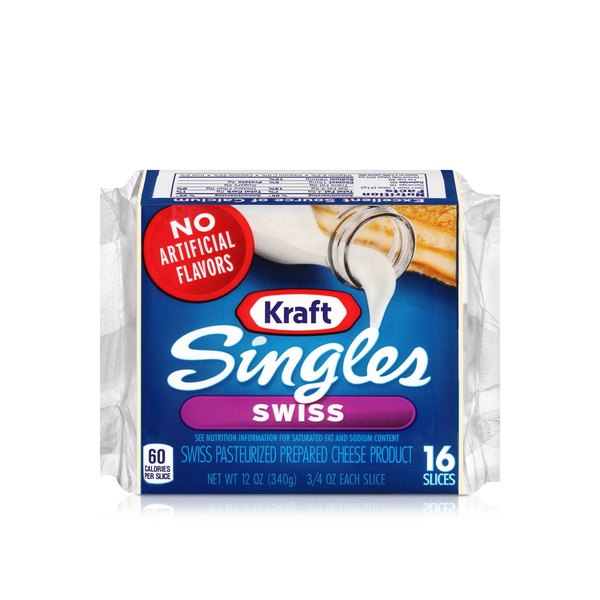 Kraft Swiss Singles 16 Slices 340g