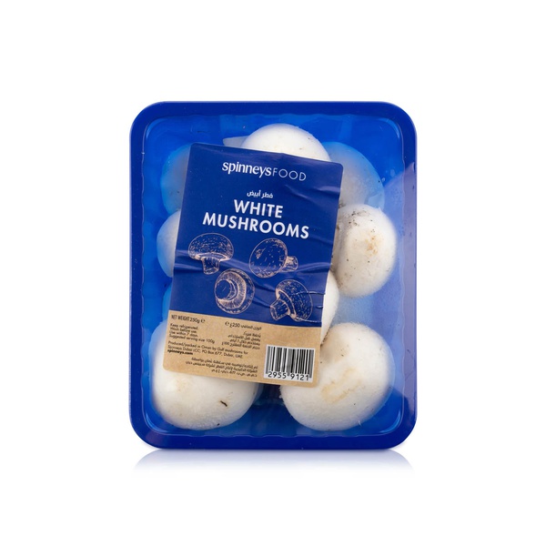 Spinneysfood White Button Mushrooms 250g