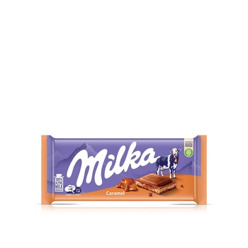 Milka Caramel Chocolate Slab 95g