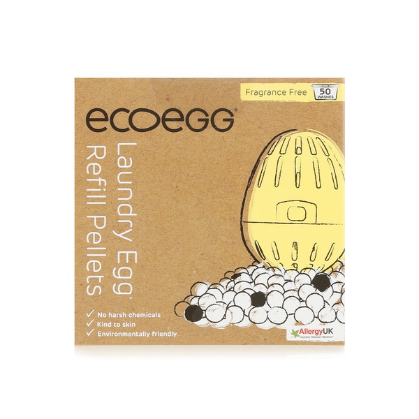 Ecoegg Laundry Egg Refill Fragrance Free 50 Washes 123g