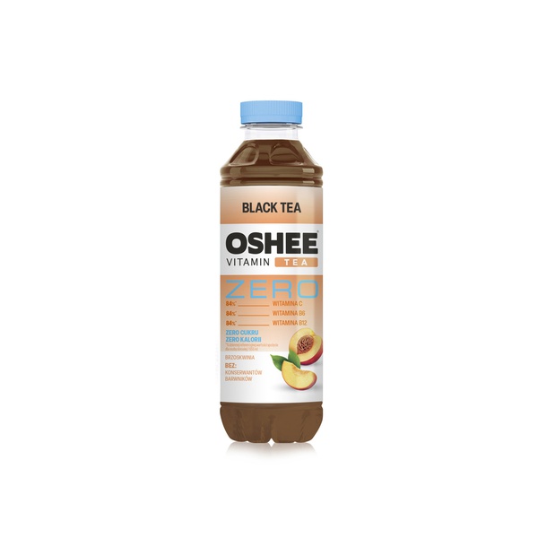 Oshee Zero Peach Vitamin Black Tea 555ml