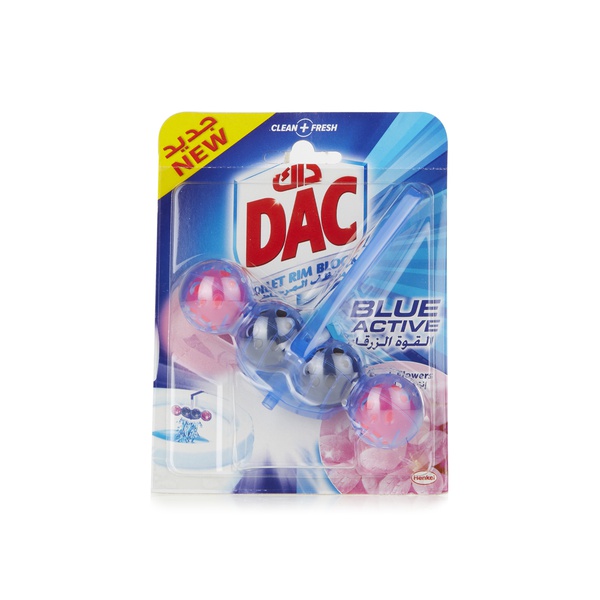 Buy DAC fresh flower toilet rim block 50g in UAE