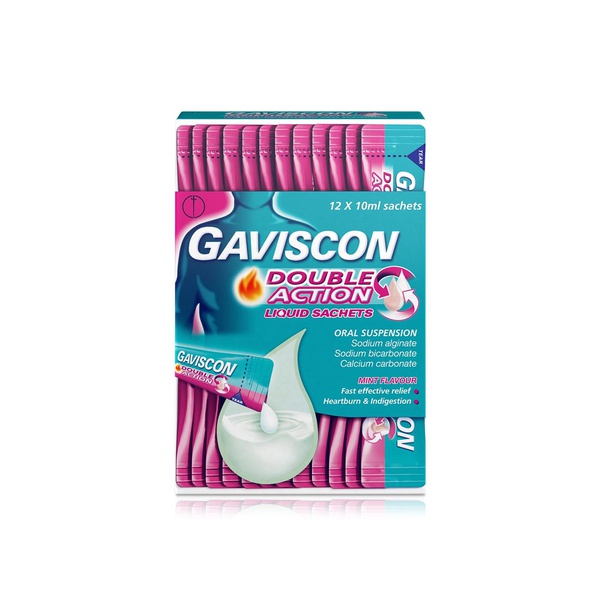 Gaviscon Liquid Sachets 10ml 10 Pack