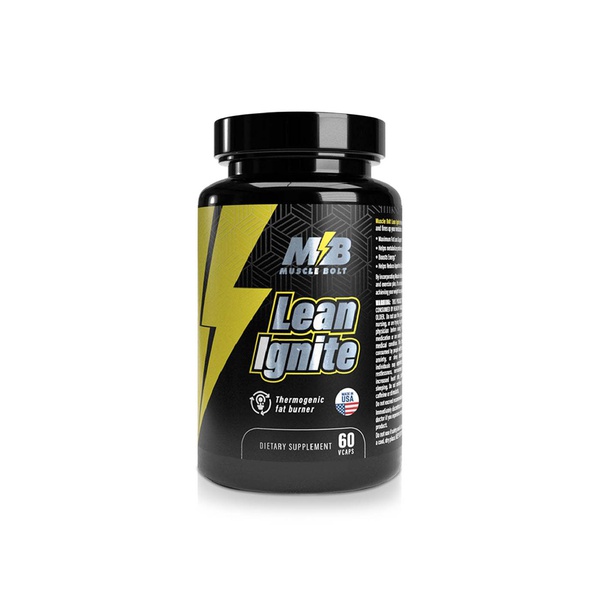 Muscle Bolt Lean Ignite Thermogenic Fat Burner x 60 Vcaps