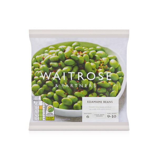Waitrose Frozen Edamame Beans 500g