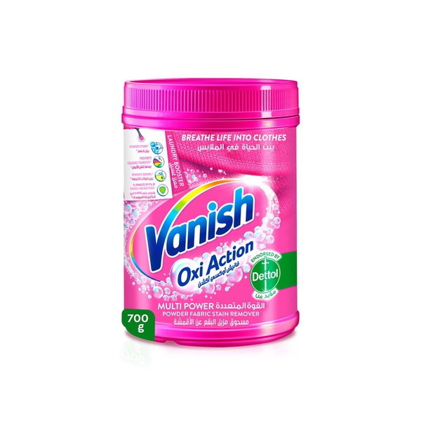 Vanish Oxi Action Multi Power Fabric Stain Remover Powder 700g