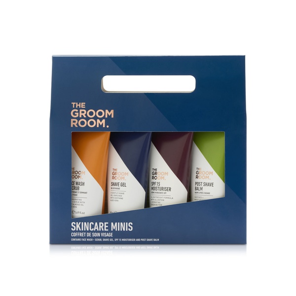 The Groom Room Men's Skincare Minis Gift Set