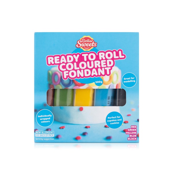 Dollar Sweet Ready to Roll Coloured Fondant 500g