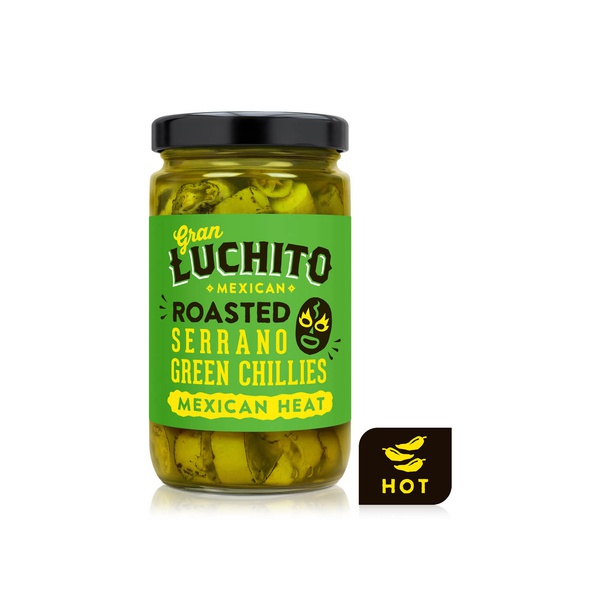 Gran Luchito Fire Roasted Serranos 215g