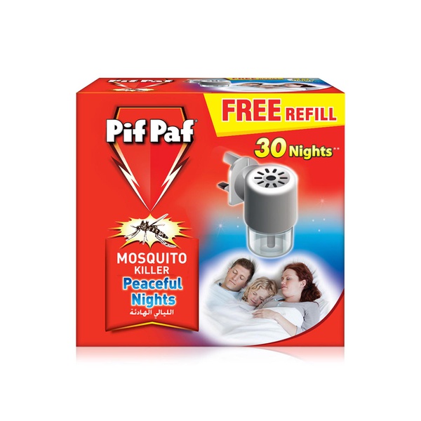 اشتري Pif Paf mosquito killer electric device with 30 nights refill في الامارات