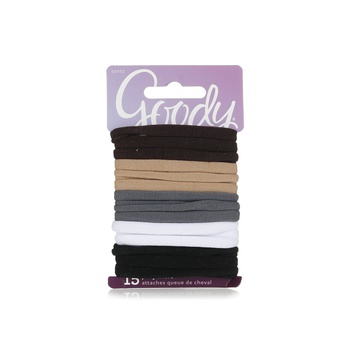 Goody Ouchlessjava Bean Pony Tailer Hair Bands x 15