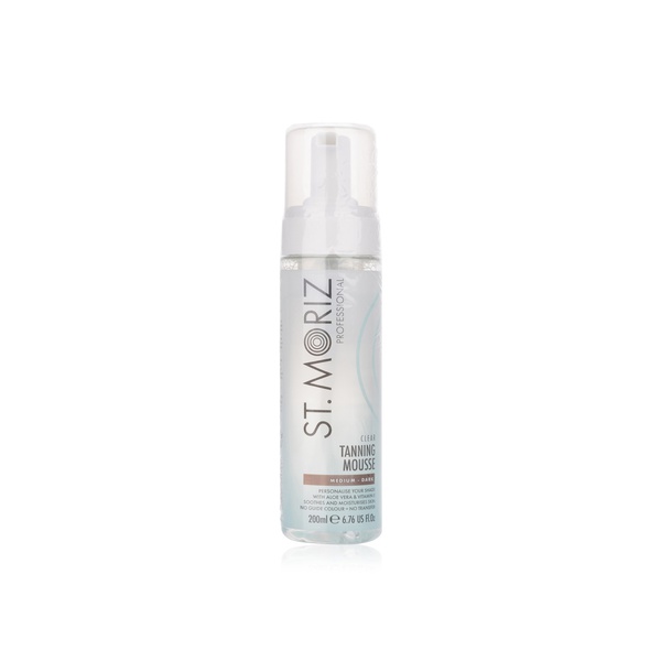 St Moriz Professional Gradual Self Tanning Clear Mousse Medium 200ml