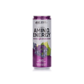 Optimum Nutrition Sparkling Amino Energy Drink Grape 355ml