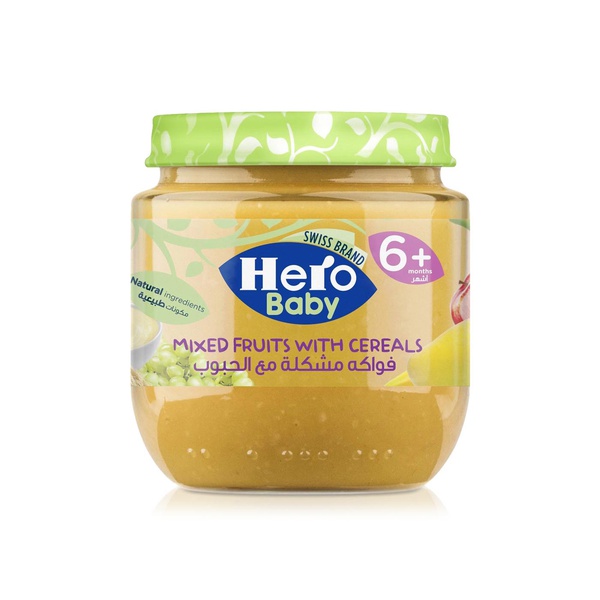 Hero Baby Mixed Fruits Cereals Jar 6m+ 125g