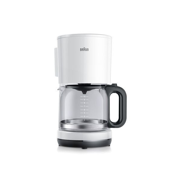 Braun Coffee Maker White 1000w 10-15 Cups